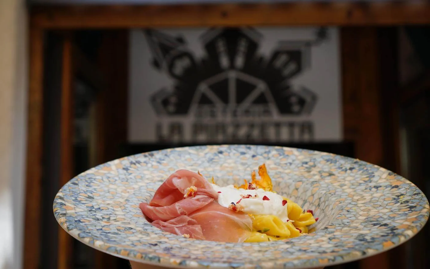 Dettaglio piatto La Piazzetta